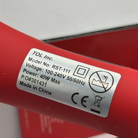 Thairapy 365 red and black thermal straightening brush main image 4